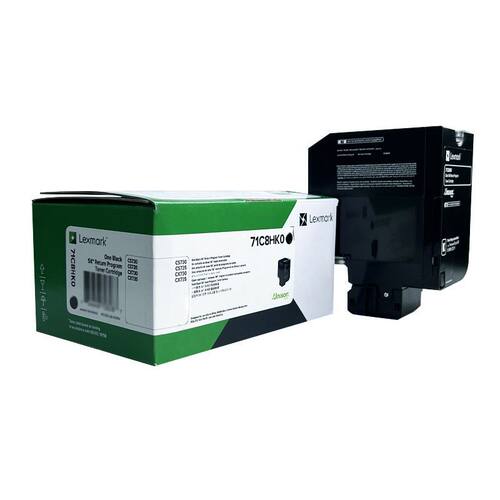 原装利盟Lexmark 71C8HK0/XC0/XM0/XY0碳粉盒 CX/CS 730/735 粉盒