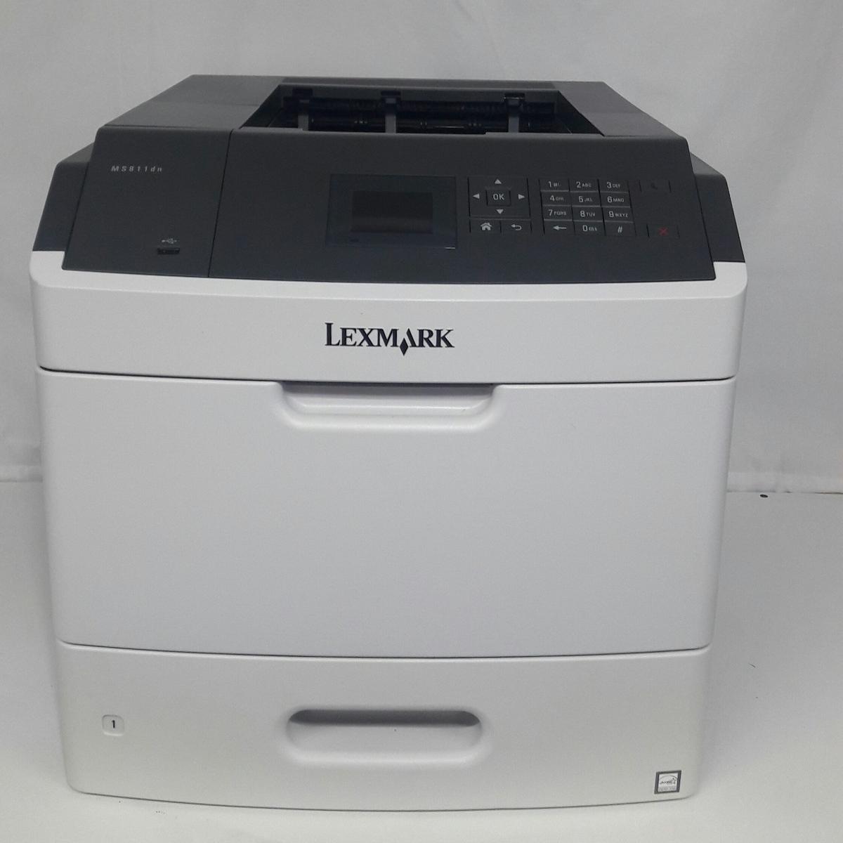 二手利盟/Lexmark MS811 黑白激光打印机 A4 商务办公 不干胶