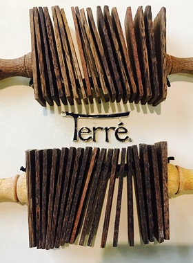 德瑞Terre齿木咔嚓响板Clapper硬木椰子进口乐器德国品牌