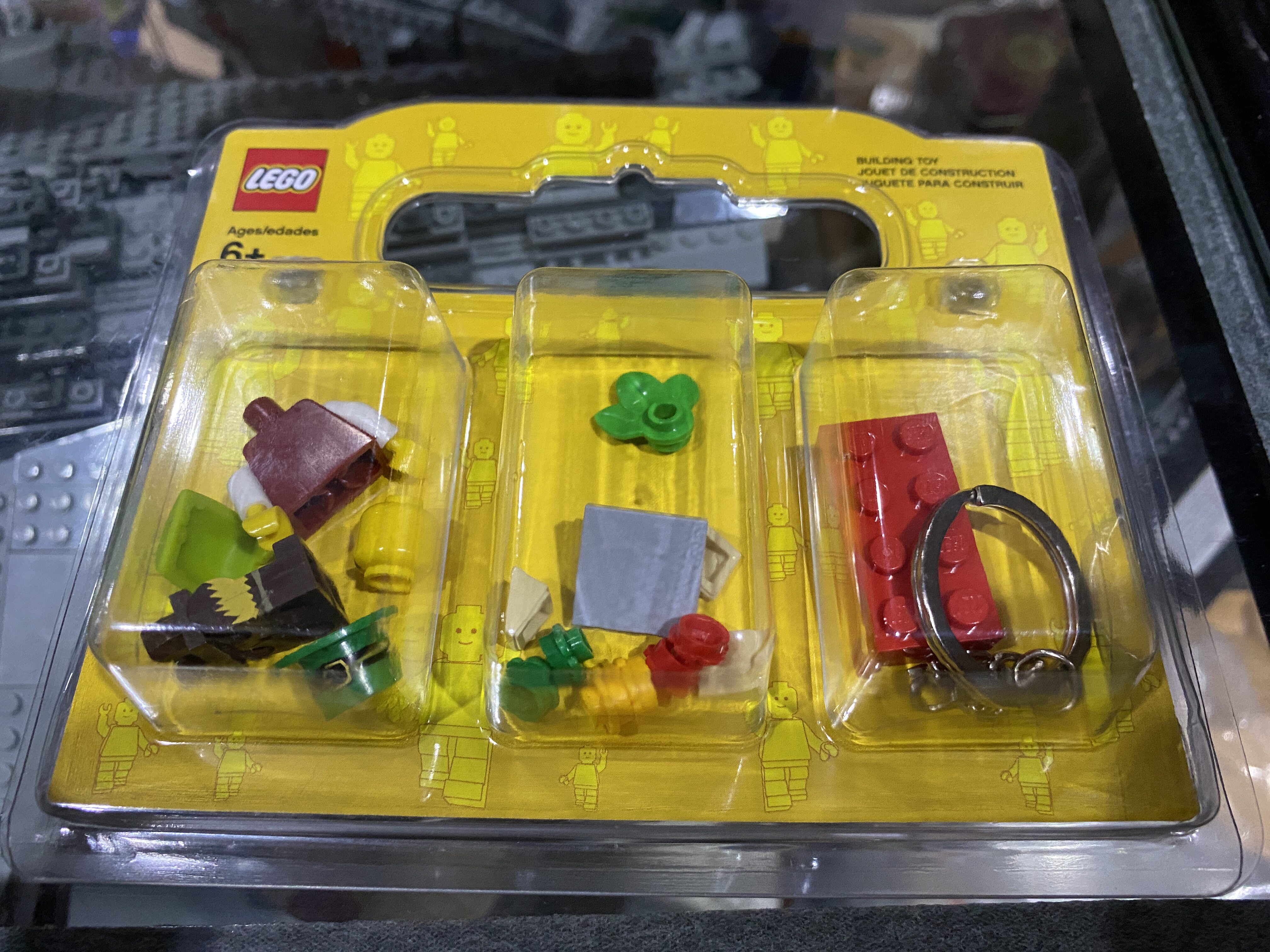店铺自制 LEGO 乐高伴手礼 DIY人仔 砖块钥匙链