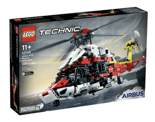 LEGO 乐高 科技机械组 TECHNIC 42145 空客H175救援直升机 组装