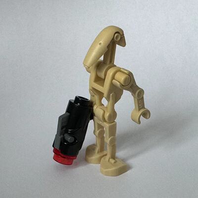 LEGO 乐高人仔 星球大战 sw001 贸易联盟机器人 鸭子兵含武器