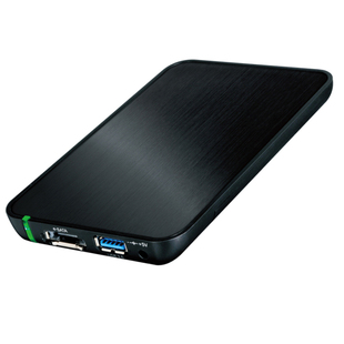 世特力2.5英寸移动硬盘盒CSS25EU3BK6G支持USB3.0+eSATA双接口SSD