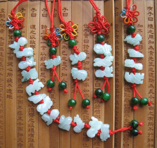 特小号微型翡翠玉生肖挂饰吊坠