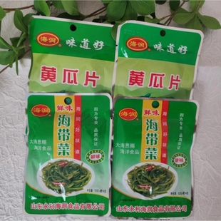海润鲜味海带丝黄瓜片咸菜开袋即食下饭菜日照特产泡面搭档休闲