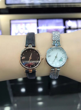 正品联名哈利波特手表魔法魁地奇秒针转动黑色皮带韩国OST女款表