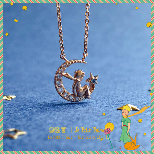 韩国925银银玫瑰金金包装盒项链