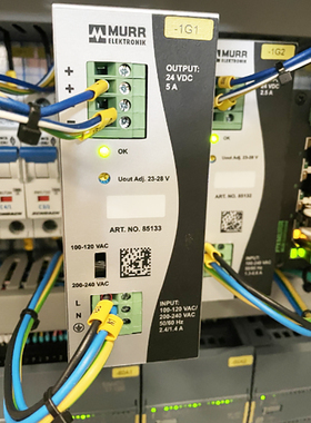 现货MURR穆尔85133 85135 85137 85305 85304导轨式开关电源DC24V