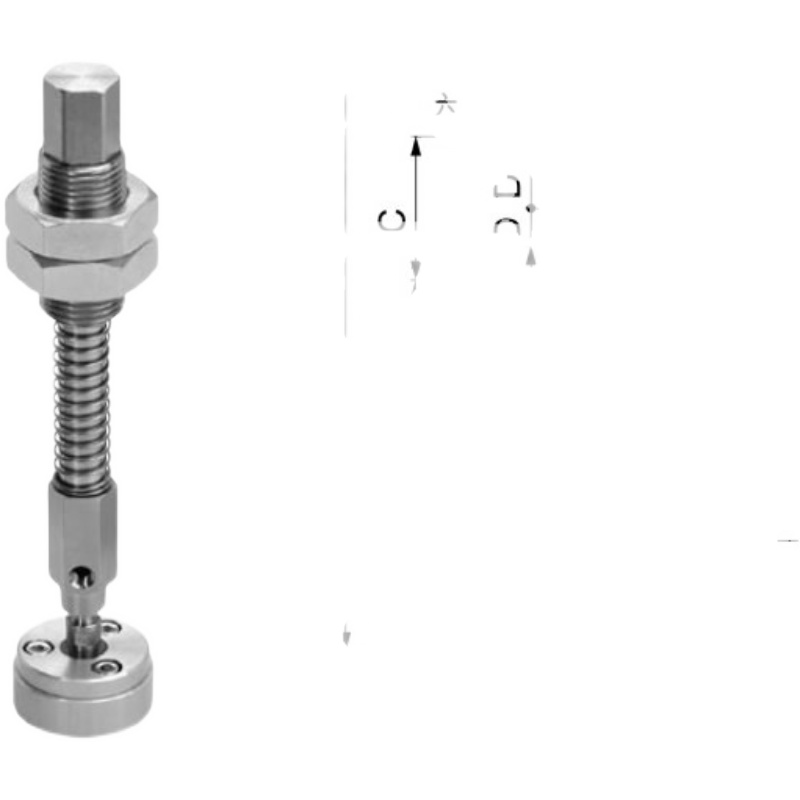 ZP2B-XF2JB25/50/75机械手工业SMC万向摇摆型真空吸盘弹簧金具