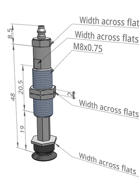 OCN真空吸盘吸嘴ZP3-T04/T06/T08/T10/T13/T16UMNK10-U4/U6/04/B5