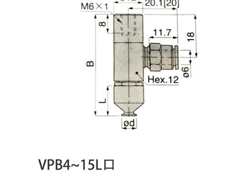 吸嘴金具支架OCN真空吸盘ESG-10 20 30 40 50-BN BS-HB-QS PK