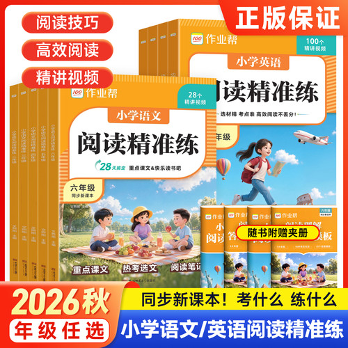 小学生语文阅读精准练100篇