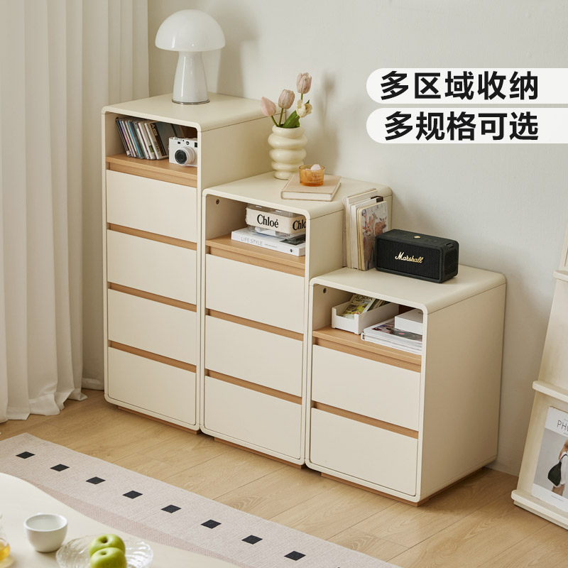 林氏家居简约五斗柜床尾抽屉柜