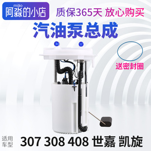 适配标致307世嘉308汽油泵508凯旋408电子燃油泵C5 206泵芯汽油泵