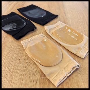 女生脚后跟硅凝胶干裂保护袜套 品质足跟防裂袜子