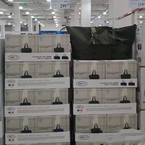 山姆BRICS旅行袋 X-COLLECTION系列运动休闲松弛感行李袋便携包包