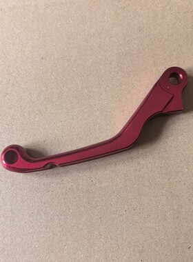 CNC折叠防摔离合把配件 红色小把 三指标准长 两指短款刹车把