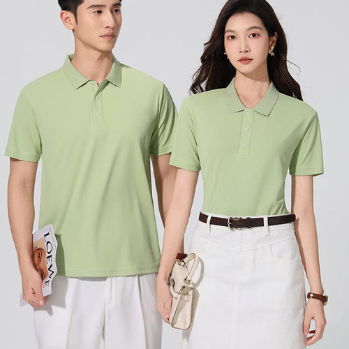 工作服定制polo衫广告文化衫定做t恤印字logo翻领速干短袖diy刺绣