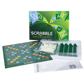 跨境英文拼词桌游字母接龙桌面游戏SCRABBLEGAME学习外贸英语玩具