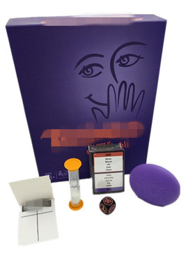 跨境英文卡牌 Taboo 成人禁忌游戏沙漏计时桌面派对多人游戏桌游