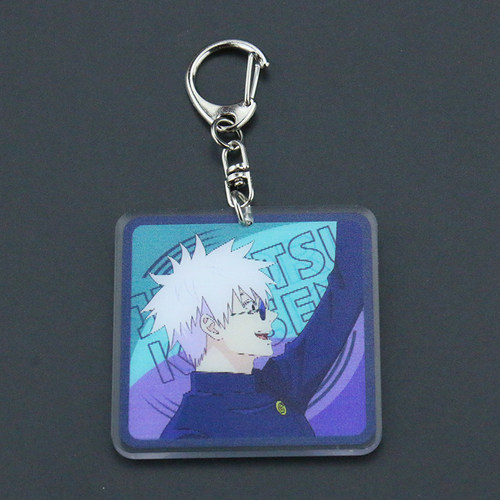 咒术回战光栅双变亚克力挂件五条悟夏油杰动漫周边钥匙扣包包周边
