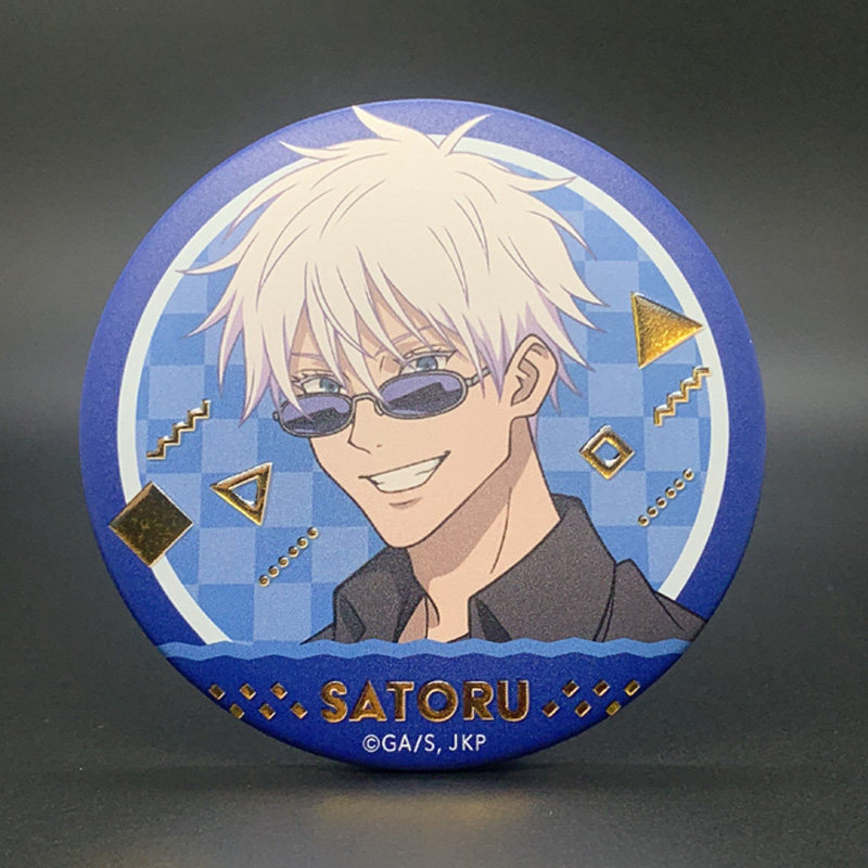 咒术回战五条悟浮雕吧唧怀玉玉折名场面动漫周边同人谷镭射徽章