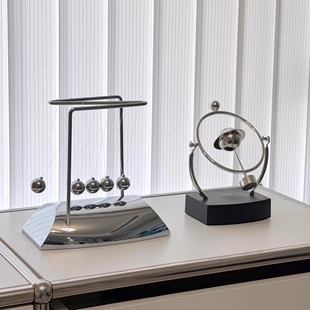 永动仪物理科学磁力混沌装饰客厅玄关书房办公室电视柜桌面摆件