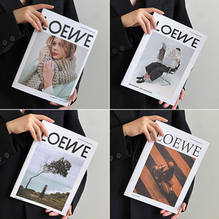 现代轻奢杂志摆件样板房书籍装饰书本桌面摆设高级感小众英文真书