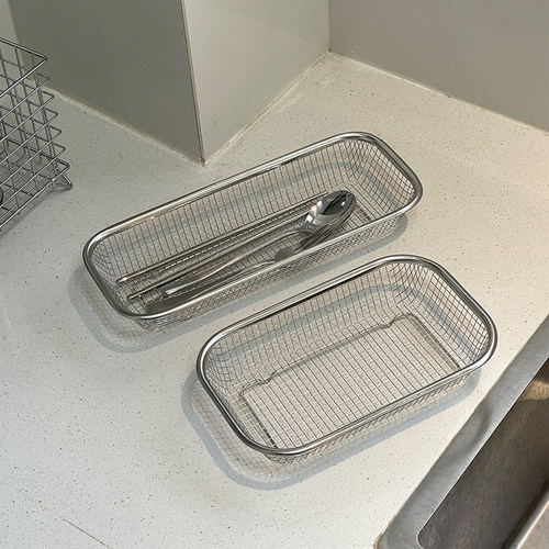 厨房不锈钢装筷子笼消毒柜收纳盒家用餐具笼沥水筷架置物架筷笼