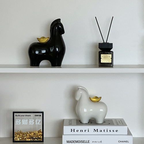 轻奢高级感客厅玄关桌面摆件家居好物酒柜电视柜装饰品乔迁礼物