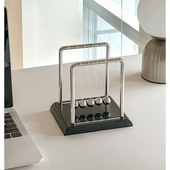 非永动仪ins高级办公室创意解压书桌玄关碰撞球装 饰摆件礼物轻奢