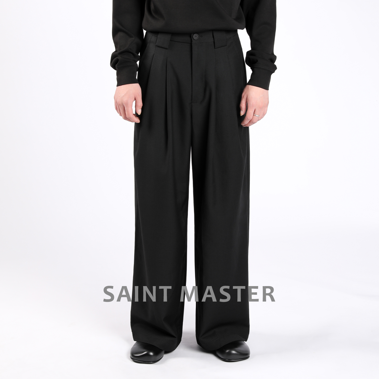 SAINTMASTER休闲日常西裤长裤