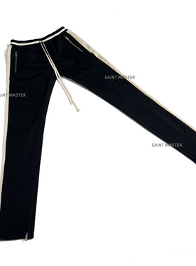 Saint Master FEAR OF GOD 5TH 第五季黑白条校裤运动裤男休闲裤