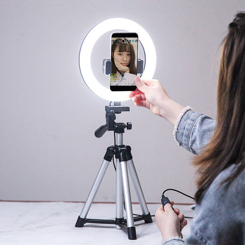 桌面多功能美颜网红手机直播支架