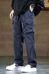 山系机能户外速干冰丝伞兵冲锋裤男秋季宽松休闲长裤子Z2353-P50图片
