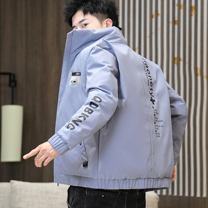 棉衣男冬季宽松加厚潮ins日系帅男外套2021新款潮流棉服DS606-P85图片