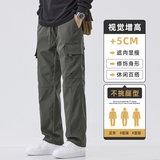 美式机能降落伞兵工装裤男春季宽松舒适直筒休闲长裤Z9810-P50，男装工装外套，星座509