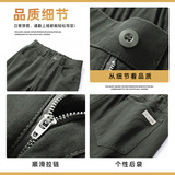 美式潮秋冬复古cleanfit青少年直筒休闲裤男款纯棉阔腿Z2362-P50，男装休闲裤，星座509