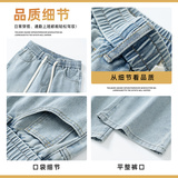美式复古牛仔裤秋冬季宽松直筒显高裤痞帅炸街休闲长裤Z2507-P35，男装牛仔裤，星座509
