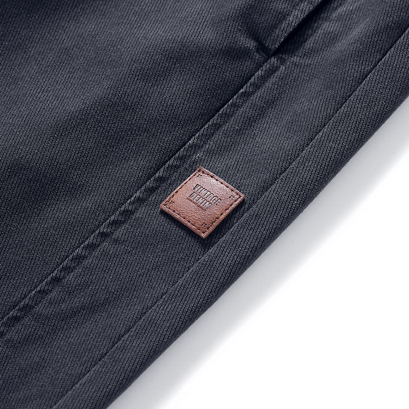复古裤子男秋季日系慵懒坠感休闲工装裤直筒宽松阔腿Z2346-P45,男装工装外套,星座509