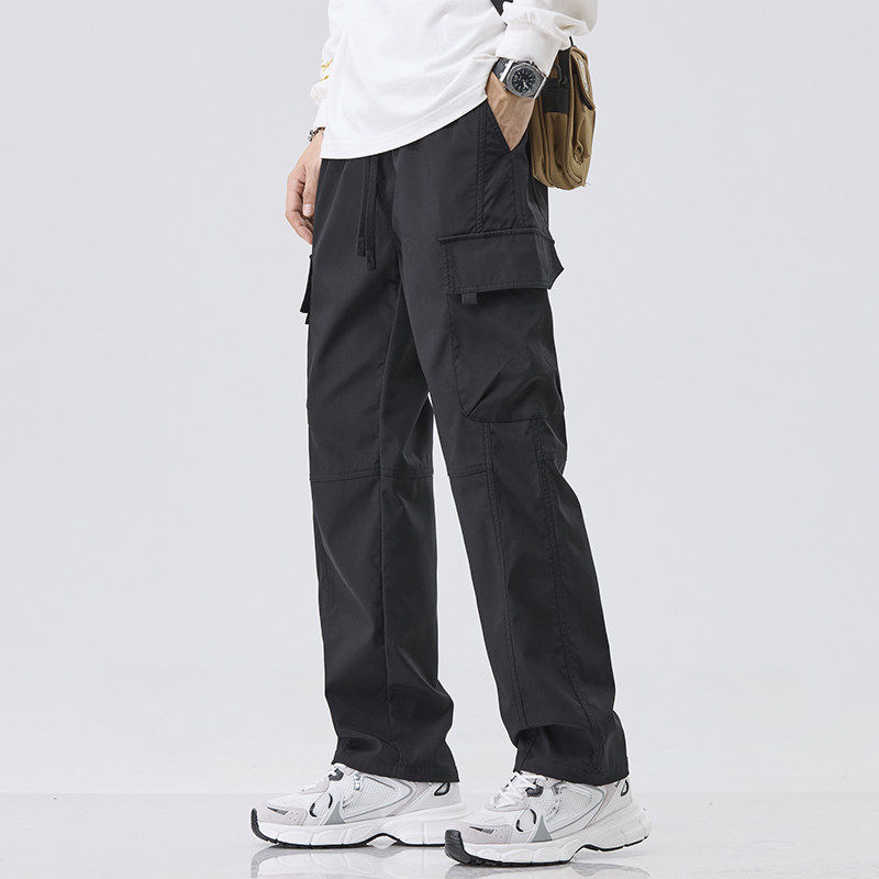 美式机能降落伞兵工装裤男春季宽松舒适直筒休闲长裤Z9810-P50,男装工装外套,星座509