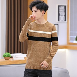 男士毛衣圆领秋冬季百搭修身针织打底衫毛线衣潮流男生TY916-P30图片