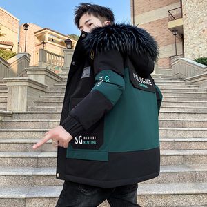棉衣男冬季韩版潮流工装羽绒棉服男冬装加厚棉袄DS6001-P110图片