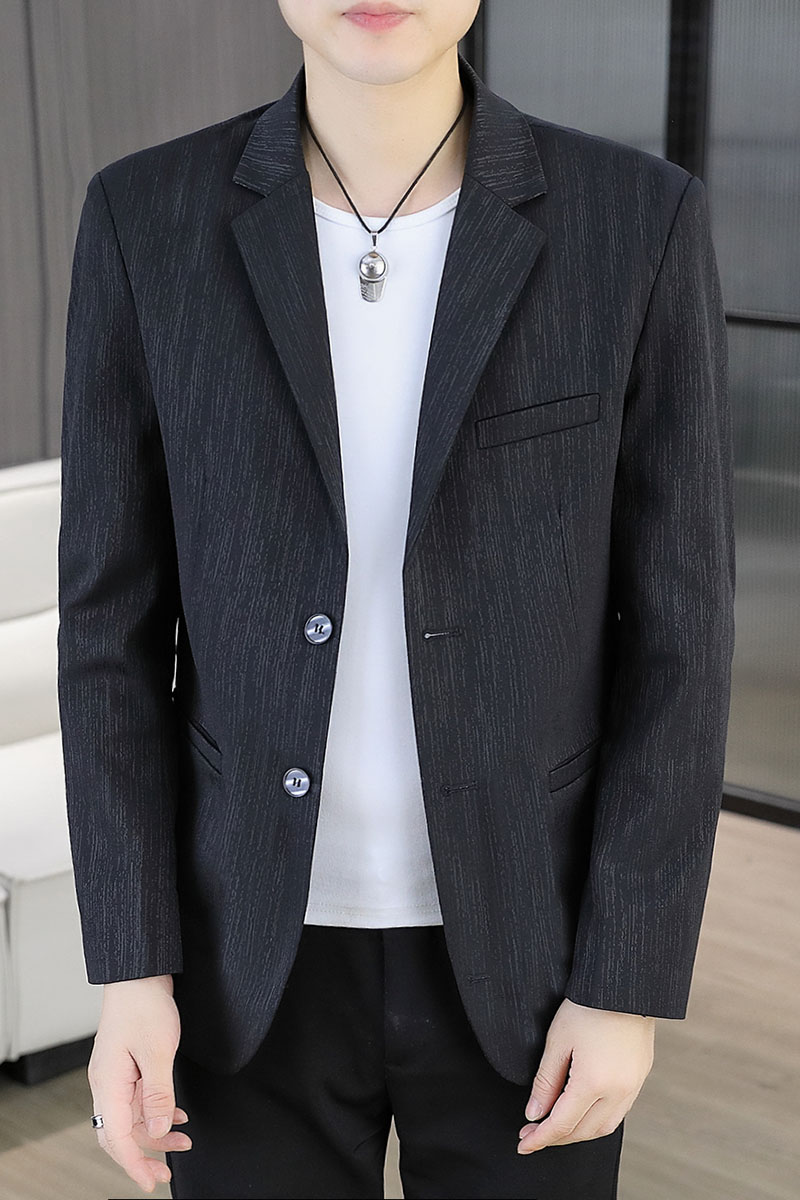 2024主推款休闲西服男单西秋季新款商务正装修身西装外套YZ08-P80,男装西服,星座509