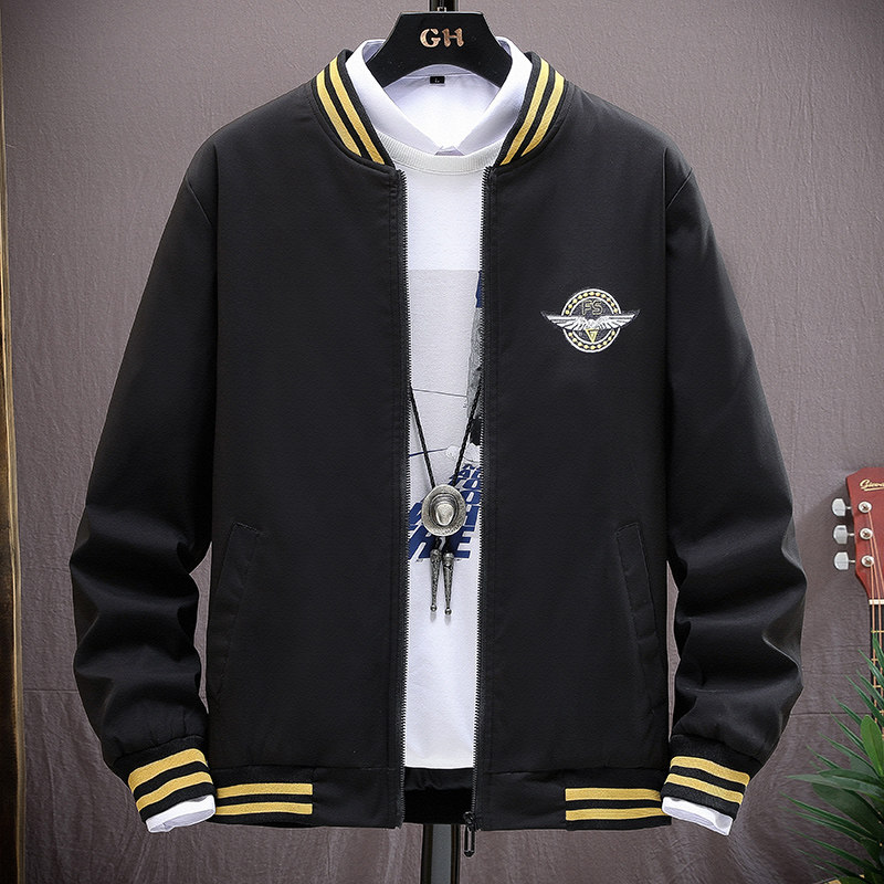 夹克男士2021春秋季潮牌连帽外套男韩版潮流百搭上衣服YK1703-P45图片
