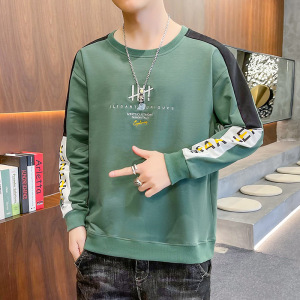男士长袖T恤青少年潮流帅气中春装小衫卫衣男春秋款TY553-P40