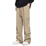 伞兵裤男2024秋季新款休闲裤子宽松直筒户外工装长裤Z9807A-P45，男装工装外套，星座509