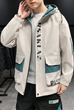 工装外套男士春秋季新款ins潮流拼色夹克春装休闲上衣服DS217-P65，男装夹克，星座509