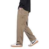 垂感裤子男秋季款痞帅休闲长裤宽松直筒阔腿拖地百搭裤Z2301-P50，男装休闲裤，星座509