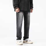 春季水洗直筒牛仔裤男休闲潮牌日系复古韩版潮流宽松裤子YZ89-P50，男装牛仔裤，星座509